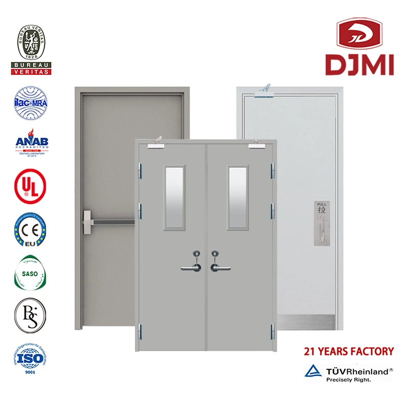 Customized Entry Doors Rated Fire Resistant Seal Steel Fire-Proof Door Grade II