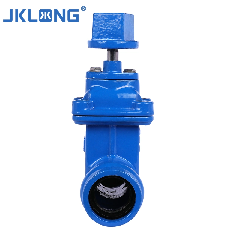 China Factory Pn10 Pn16 2~16 Inches Cast Iron Non-Rising Stem Resilient Gate Valve