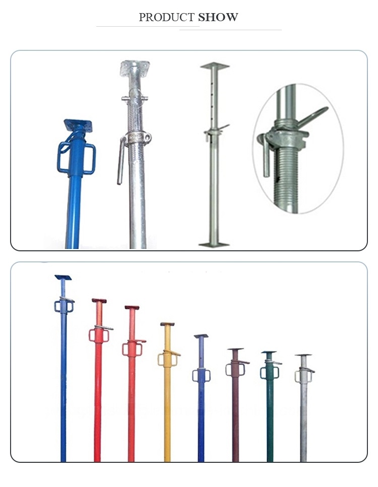 Construction Scaffolding Adjustable Prop Jack Shoring Prop