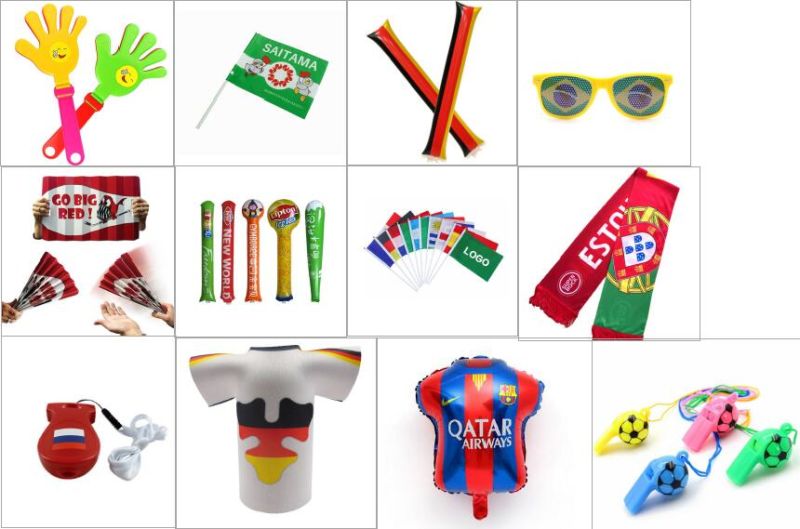 Noise Marker Folding Fan Paper Clappers Banner Hand Clappers for Sport Events