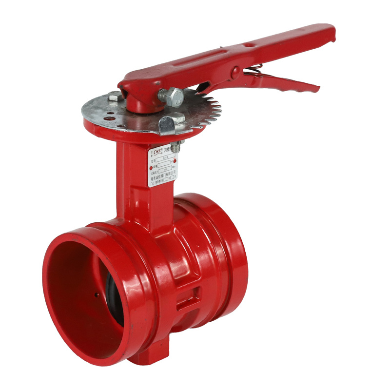 API 609 Ci/Di/Wcb/Lcb/Ss Groove Butterfly Valve with Manual Operation Gate Valve Water Valve Check Valve