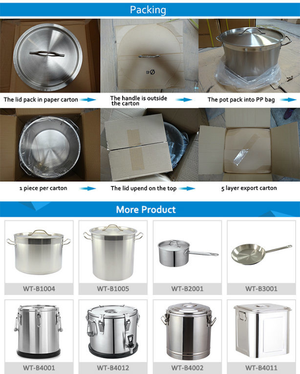 Stainless Steel Soup Bucket Cooling Stock Pot