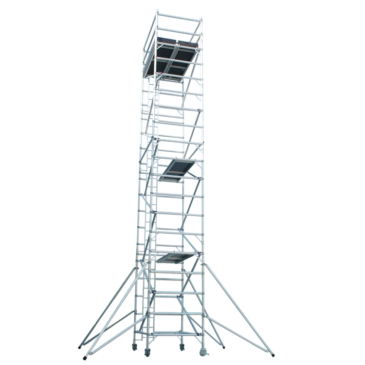 Building Movable Scaffold Aluminium Scaffolding with Wheels
