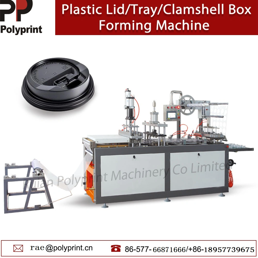 2019 Automatic Plastic Egg Tray Making Forming Machine Cup Lid/Cover Thermoforming Making Machine