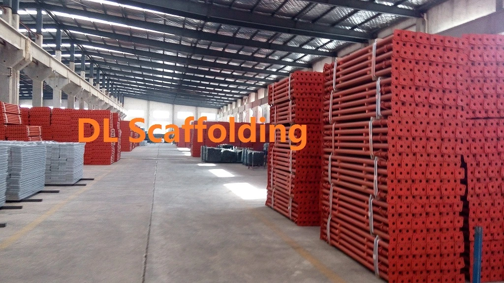 Painted Adjustable Steel Shoring Prop Scaffold Frame Formwork Steel Scaffolding System