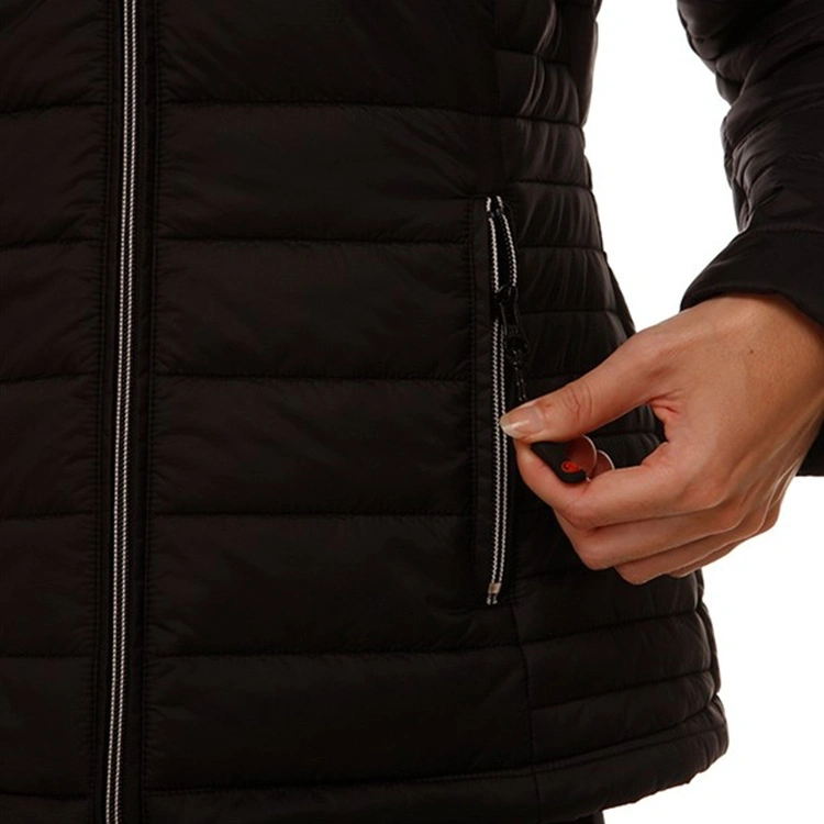 Battery Electric Heated Jacket Safe Voltage Heating Cotton Coat Th22096