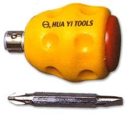 Tool 2-Way Stubby Screwdriver 2-Way Screwdriver High Quality Mf0603