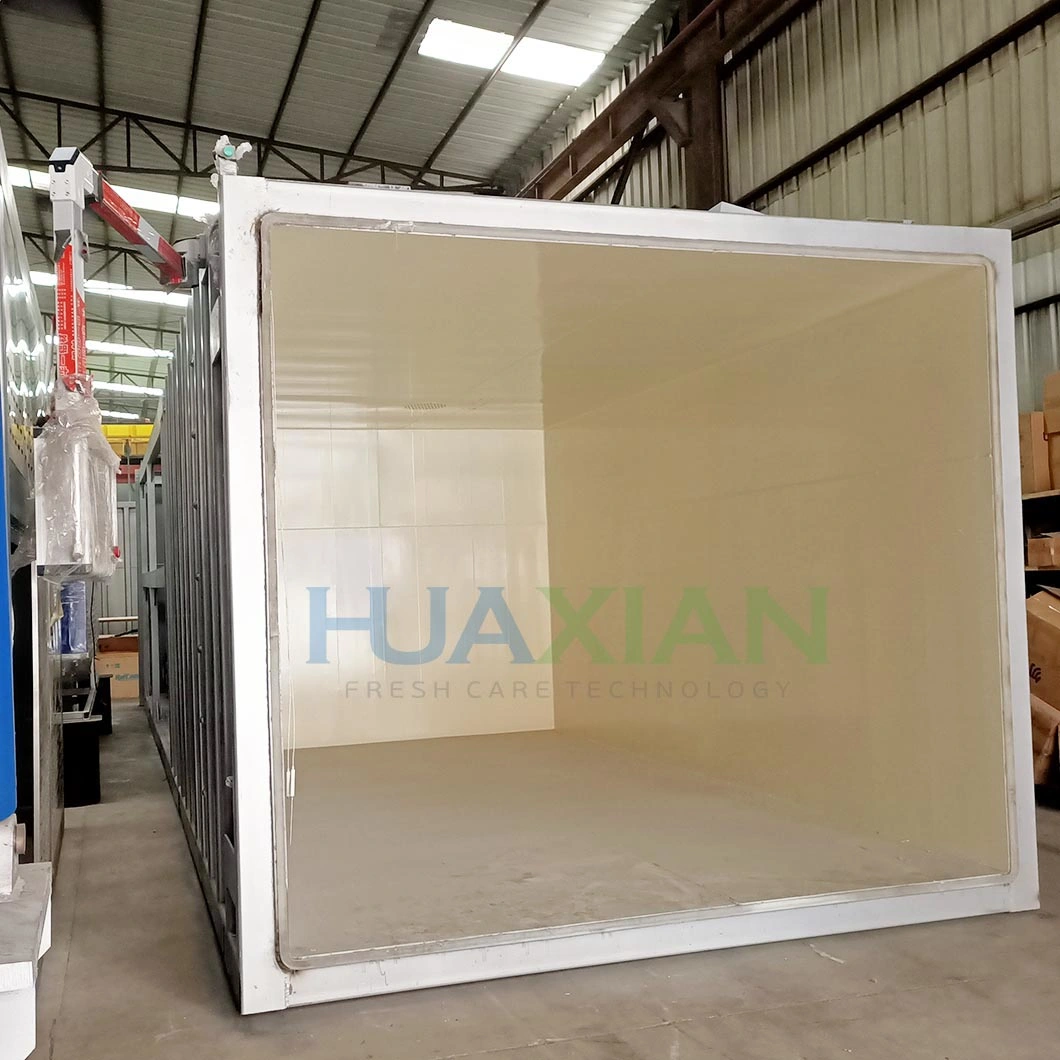4 Pallet Wider Chamber Refrigeration Farming Chiller Equipment Vegetable Vacuum Pre Cooling Machine
