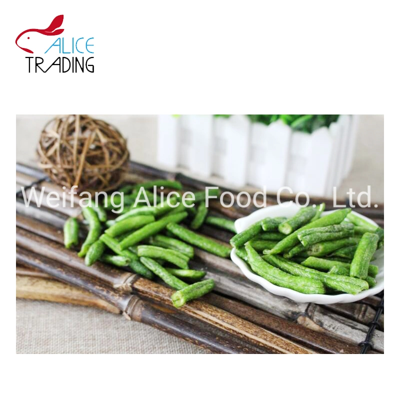 Crispy Healthy Snack Vacuum Fried Stringless Green Bean