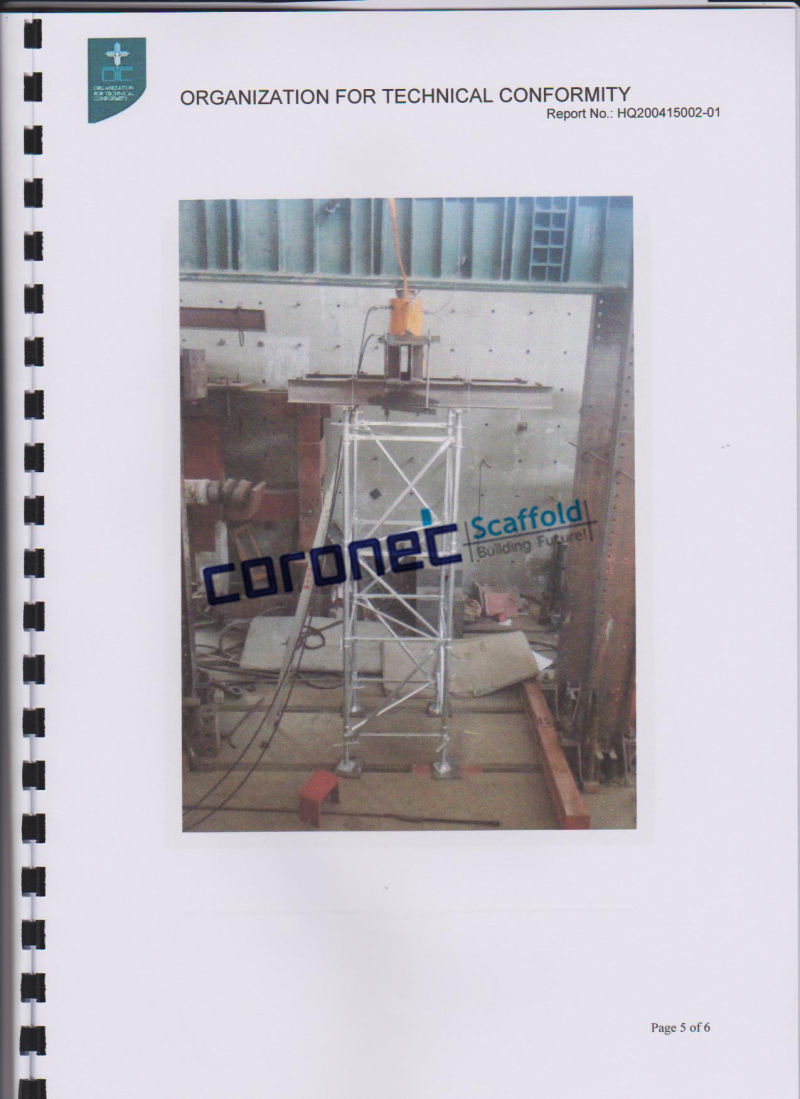 Heavy Duty Modular Scaffold Tower T60 Shoring Scaffolding