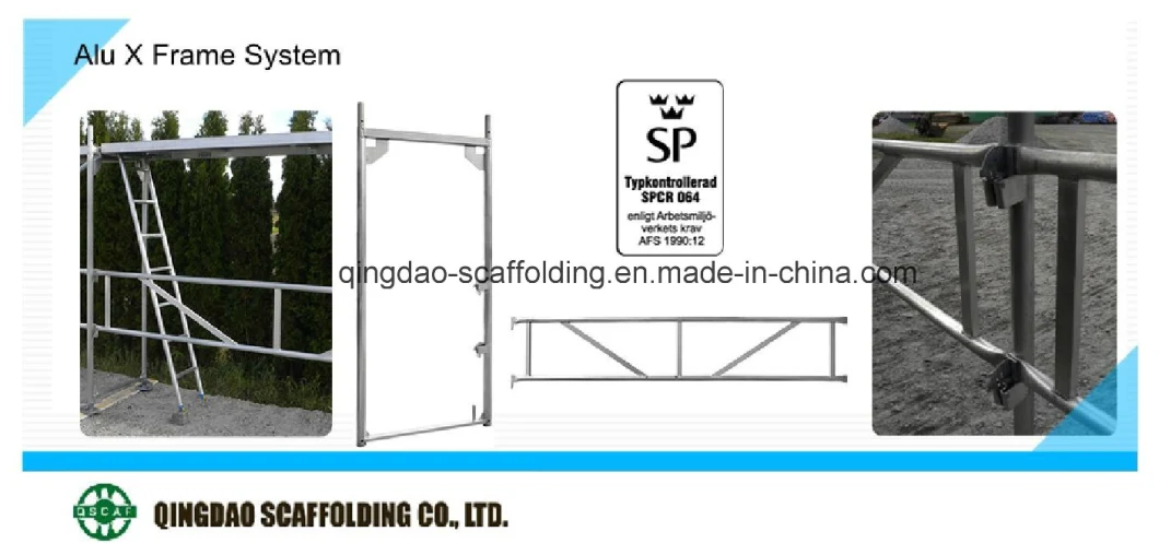 European Scaffolding Frame Aluminium Frame System for Sale