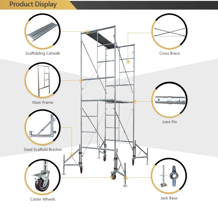 Masom Ladder Frame Scaffolding Speed Lock Steel Frame Scaffold