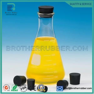 OEM Custom Molded Plastic End Caps Silicone Bottle Stopper Waterproof Rubber Stopper