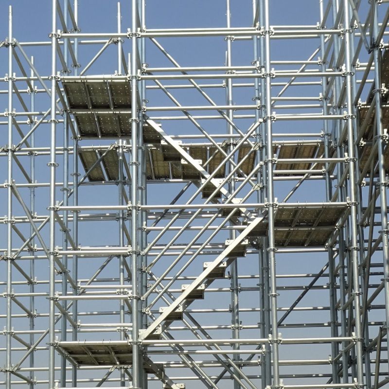 Building Material Scaffold Ladder Girder Steel Beam Construction Building Ladder Scaffolding