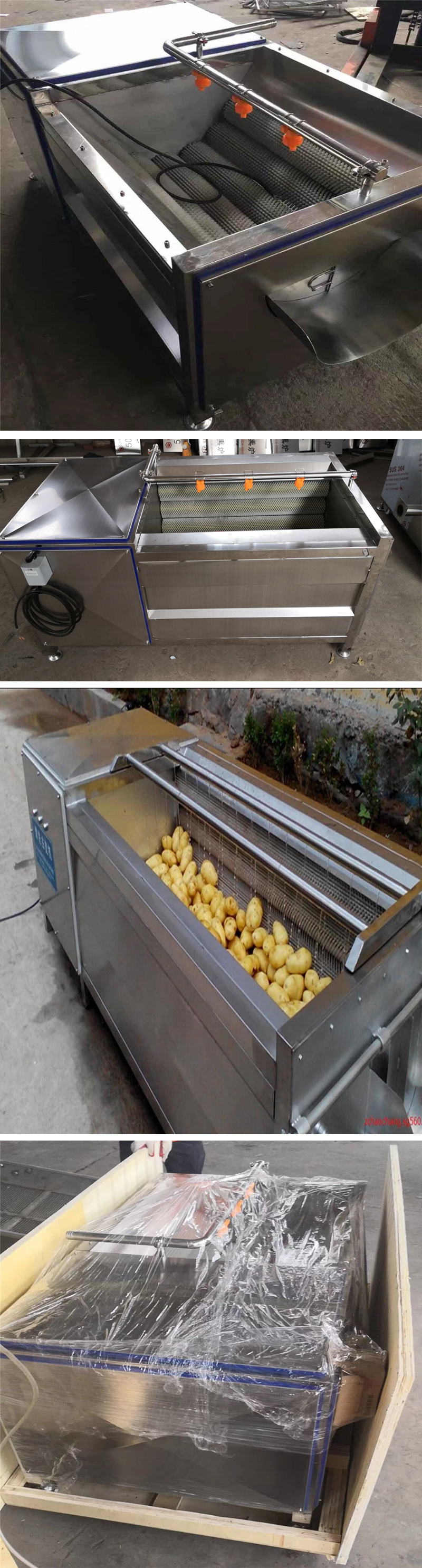 Chinese Suppliers Potato Peeling Machine Potato Peeler Potato Washing Machine