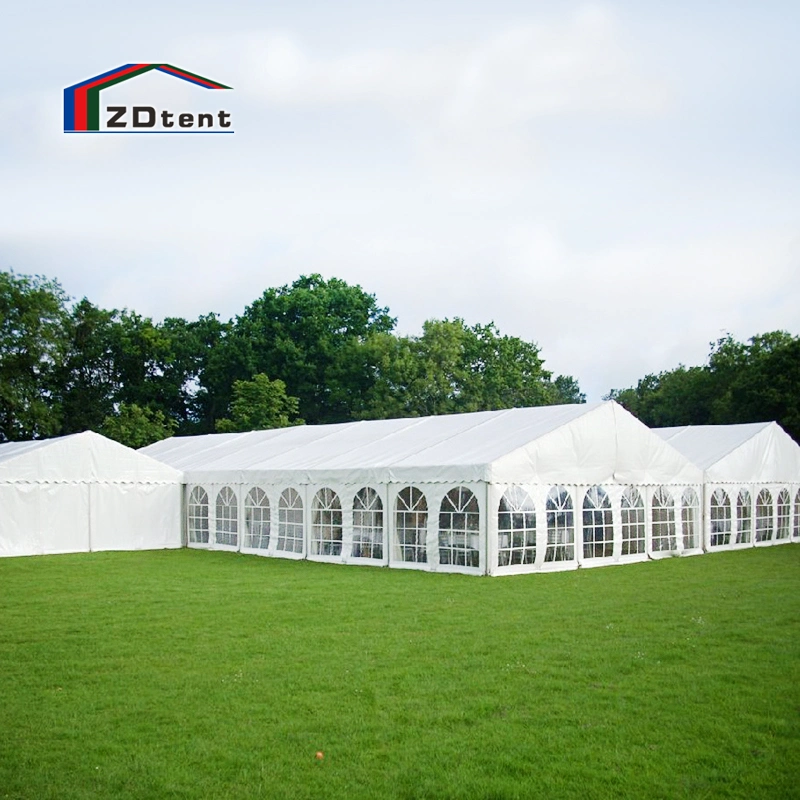 Waterproof and Fireproof Big Marquee Wedding Celebration Tent with Window