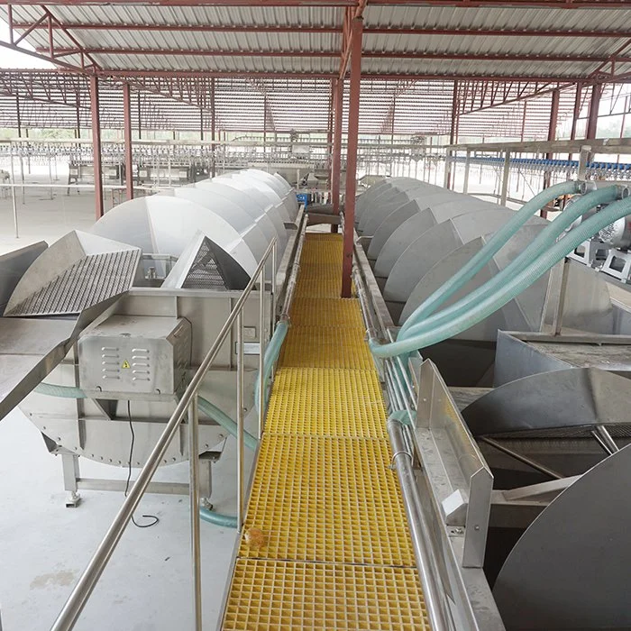 Spiral Precooling Machine or Pre-Chilling Machine for Poultry Slaughtering and Processing Line in Slaughter House