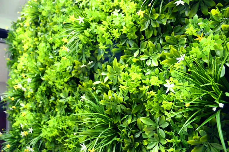 Colorful Wall Grass Realistic Artificial Grass Synthetic Grass for Commercial Landscaping Decoration