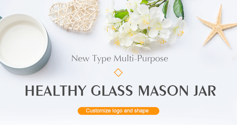 Factory Mason Glassware/Mason Glass Bottle/Embossed Mason Glass Jar