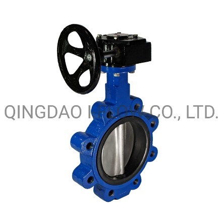Lug Type Butterfly Valve Gearbox Operated Pn16
