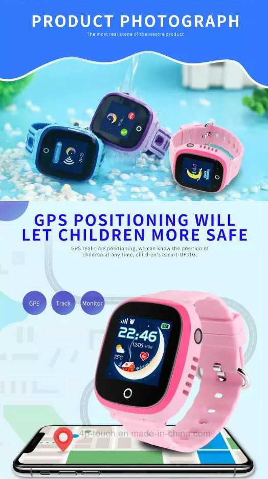 Two-Way Commincation Call Kids GPS Tracking System with Waterproof Y9