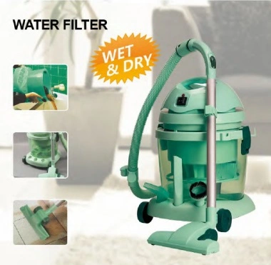 Wet Dry Water Dust Vacuum Cleaner with Water Filter Use for Home and Hotel