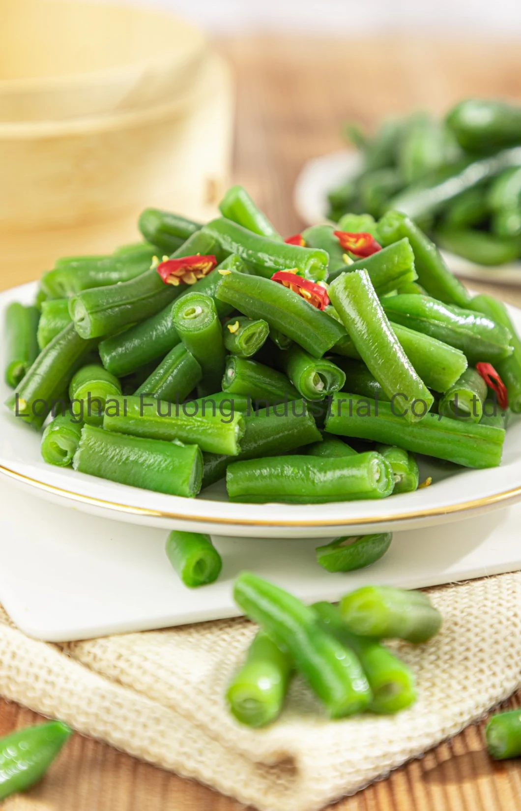 Frozen Green Beans Cuts IQF Green Beans for Wholesales