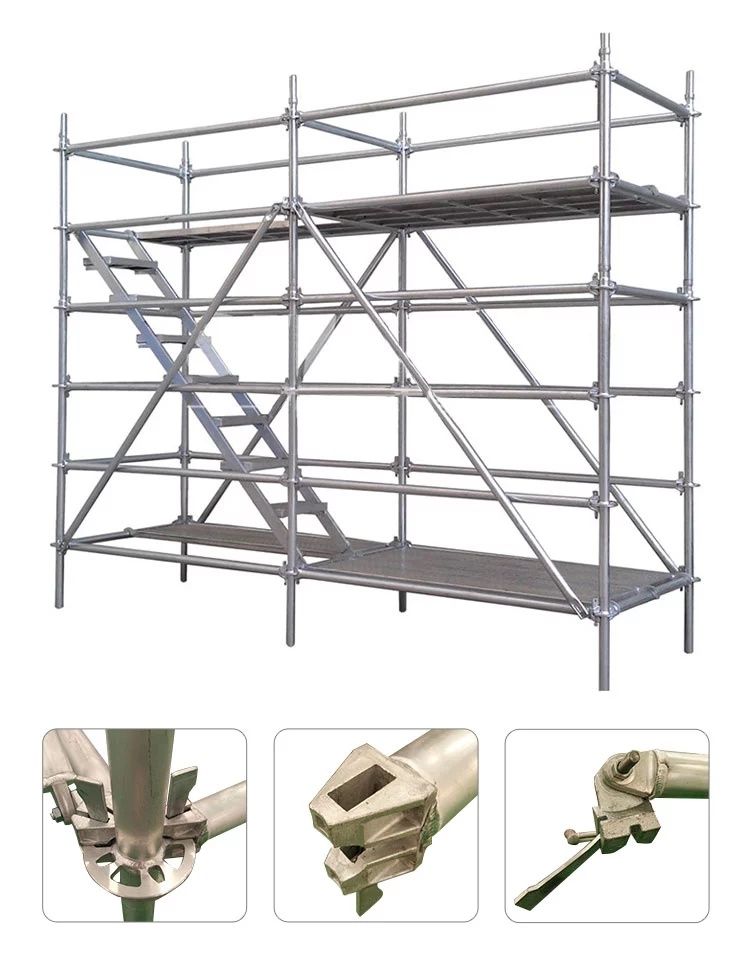 Portable Scaffolding Tower/Aluminum Ringlock Scaffolding