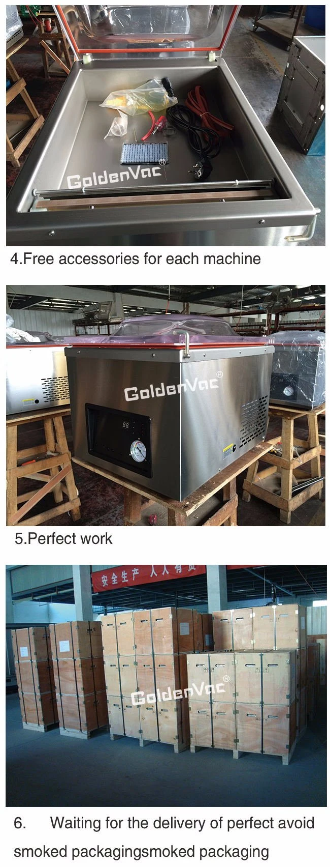 Packer Machine, Vacuum Thermoforming Machine, Food Vacuum Sealer Machine (DZ-500C)