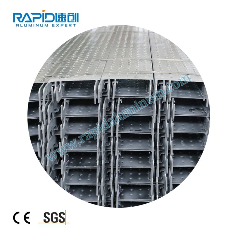 Galvanized Metal Layher Scaffold Deck / Planks for Steel Ringlock Scaffolding Accessory