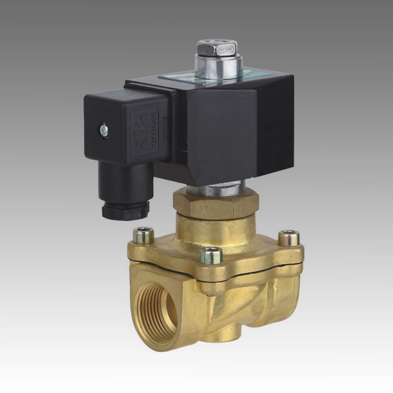 CE Approved Normally Open Brass Diaphragm Solenoid Control Valve