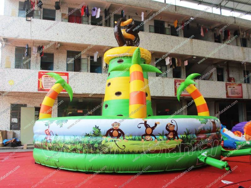 26FT High Inflatable Climbing Wall, Inflatable Climbing Rock Walk for Challenge