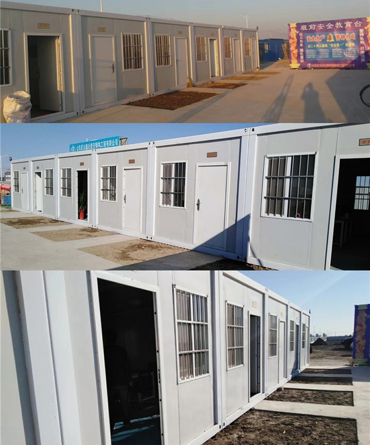 Fireproof Flat Pack Container House Waterproof Heat Proof Earthquake-Proof Container Home Maker