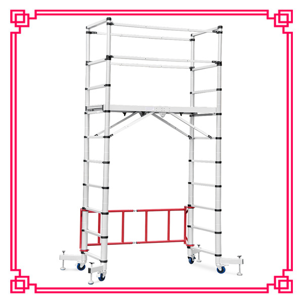 Foldable Ladder Scaffolding Platform Ladder