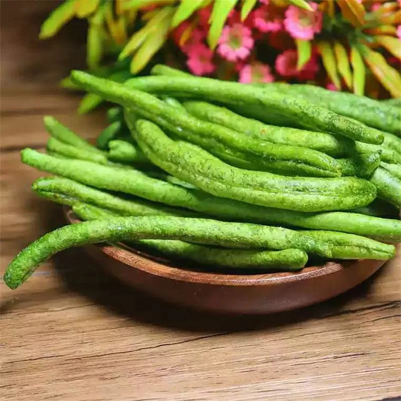 Healthy Food Vacuum Fried Fruit&Vegetable Vf Green Sword Bean