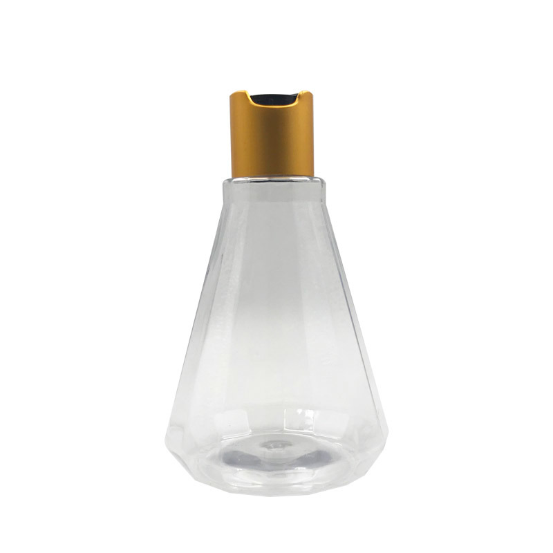 Plastic Conical Bottle with Cap