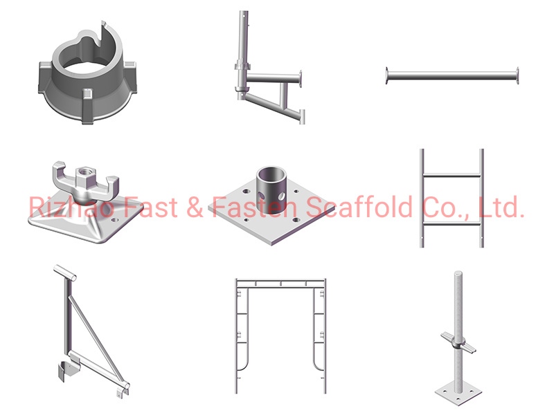 Scaffold Adjustable Screws Jack with Base Plate Made in China Steel Scaffolding Jack Base