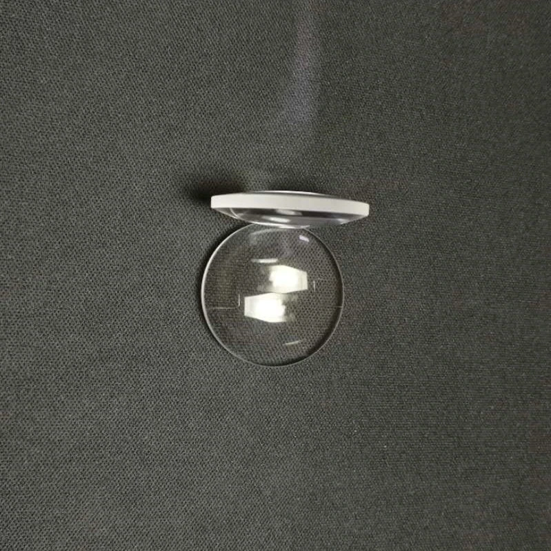 K9 Glass 40mm Round Spherecial Magnifying Glass Convex Biconvex Lens
