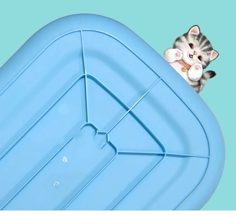 Fully Enclosed Deodorant Cat Litter Box with Shovel 0574