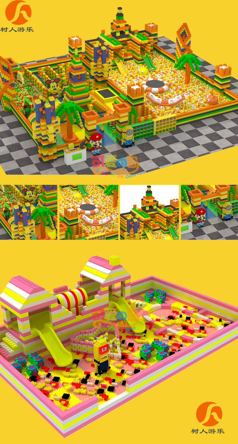 Cheer Theme Kids Indoor Soft Playground Equipment for Amusement Park