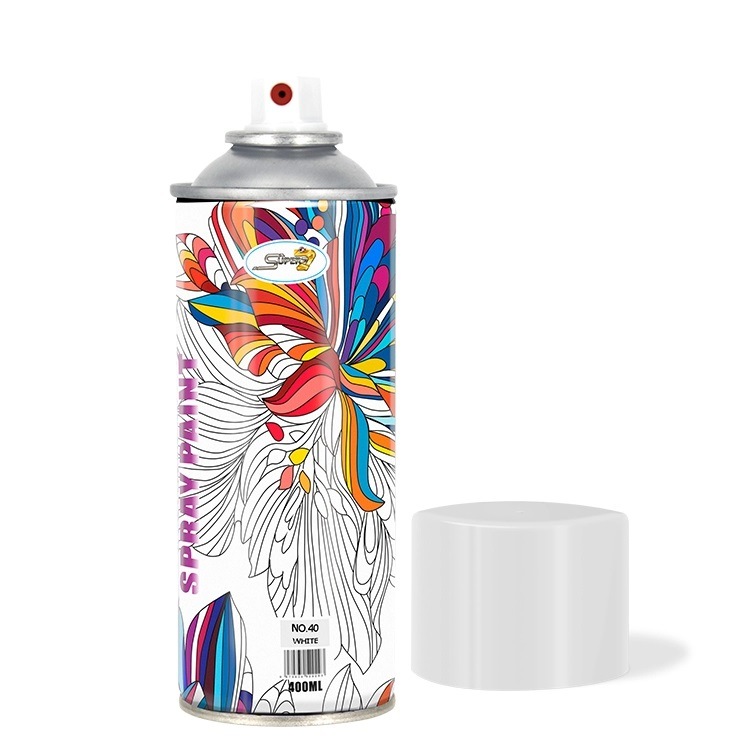 400ml L Wholesale White Waterproof Paint Liquid Spray Paint