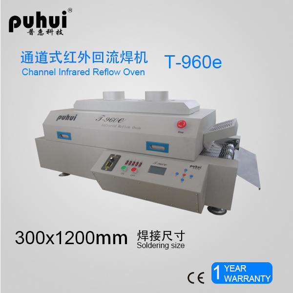 Puhui T-960 Reflow Oven, Reflow Oven for LED, Lead Free Reflow Oven, SMT Pick and Place Machine, SMT Reflow Solder