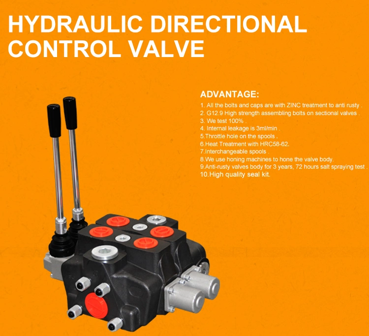 Hydraulic Control Valve 80L/M Flow Rate Zt-L20