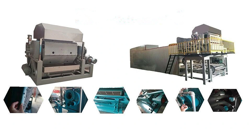 China 2015 Small Recycled Paper Egg Tray Making Machine