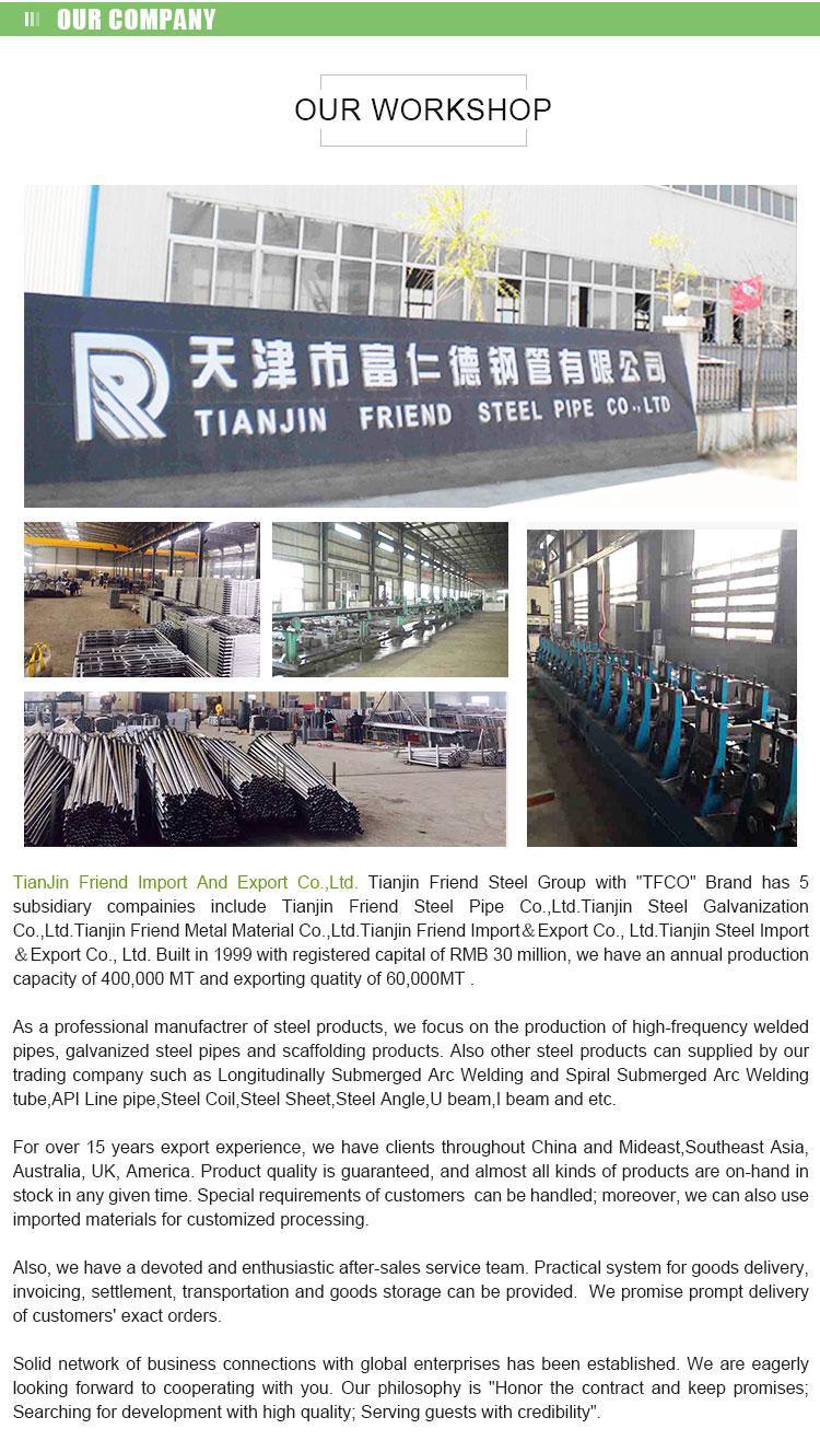 Pre-Galvanized/Painted Scaffolding H Frame Systems Mobile Walk-Through Frame Scaffolding