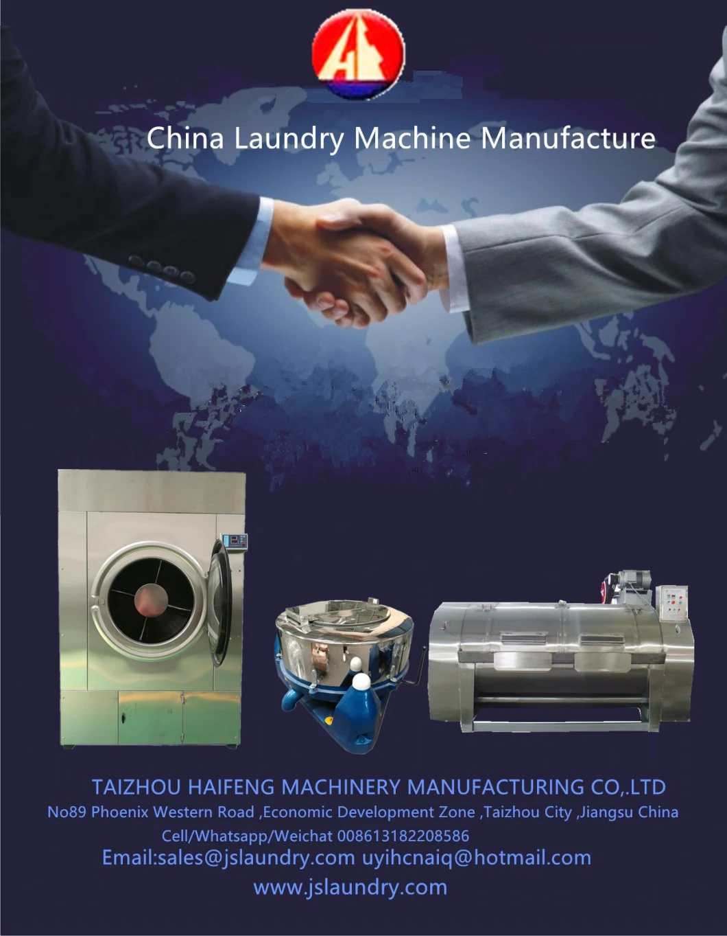 Horizontal Washing Machine/Industrial Washing Equipment 30kg