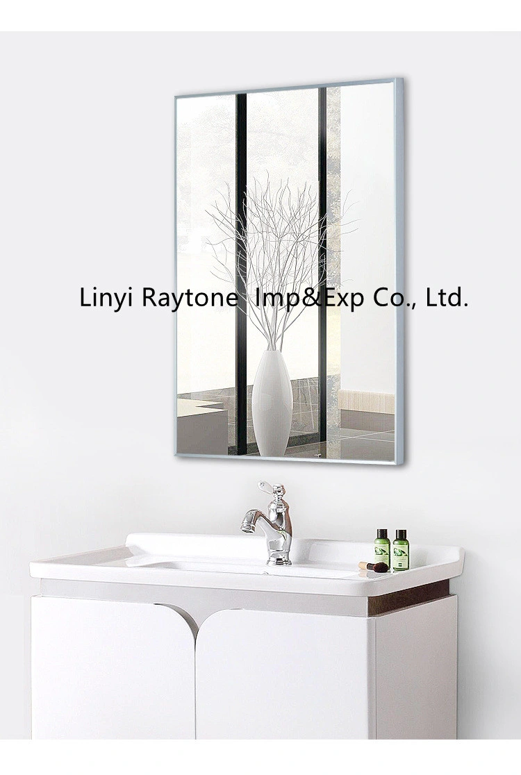 Oval Metal-Framed Wall Mirror - Bathroom Decorative Wall Mounted Mirror in Black Clean Vanity Mirror for Living Room Entryway Bedroom