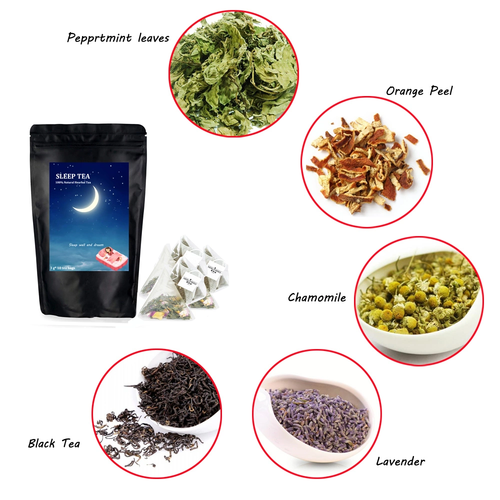 Chinese Herbal Organic Dried Lavender Chamomile Flower Sleep Aid Tea