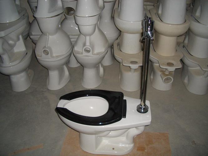 Amercial Standard Ceramic Siphonic Flush Valve Water Closet (No. 857)