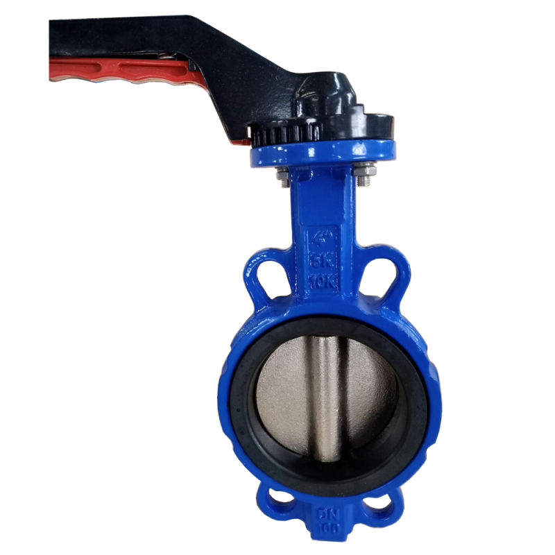 Ductile Cast Iron Di Ci EPDM Seat Water Resilient Wafer Lug Type Butterfly Valve Pex Ball Valve Poppet Check Valve Sanitary Butterfly Valve